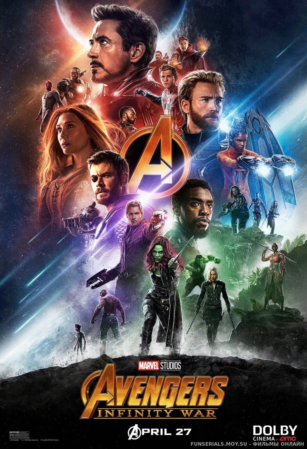 Мстители 3: Война бесконечности / Avengers: Infinity War смотреть онлайн
